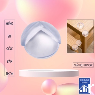 Bịt góc bàn, cạnh bàn, bọc góc nhọn, góc vuông tủ kệ bằng silicon bảo đảm an toàn cho trẻ