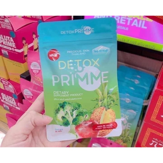 VIÊN THẢI MỠ RAU CỦ DETOX PRIME