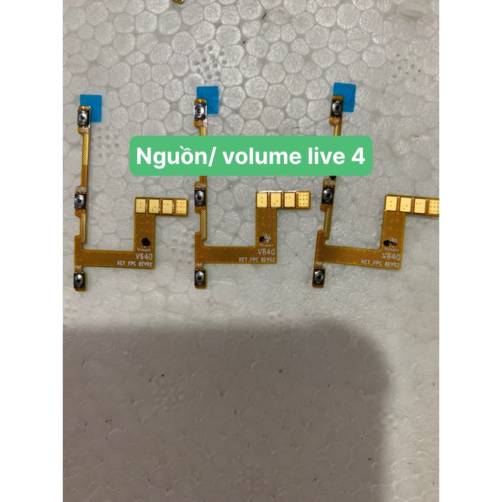 Cáp nguồn liền cáp volume / cáp âm lượng Vsmart Live 4