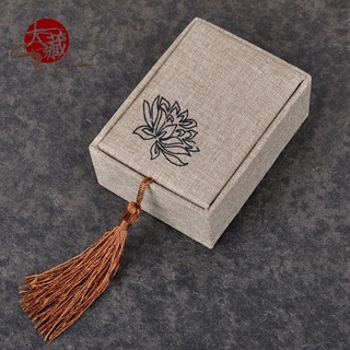 Hộp gấm sen trắng hàng loại một