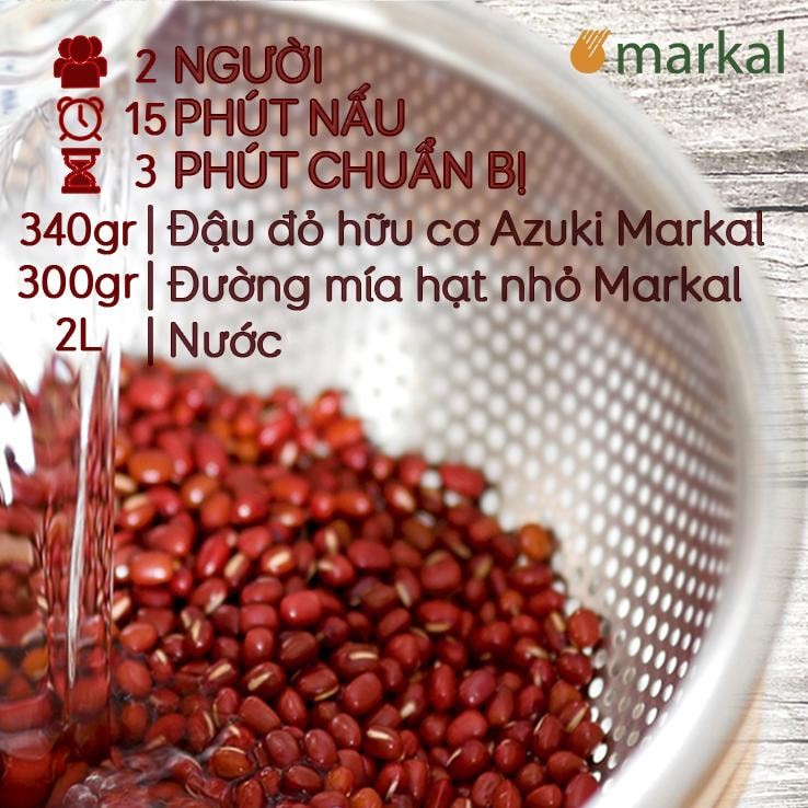 Đậu đỏ Kidney hữu cơ Markal 500g