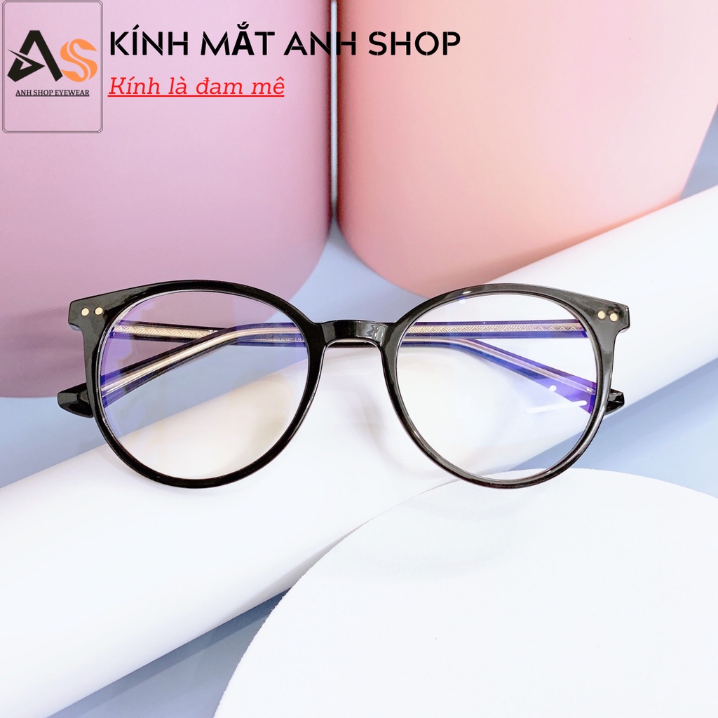 Kính tròn to màu sắc chất liệu nhựa lõi kim loại dày dặn chắc chắn 30039