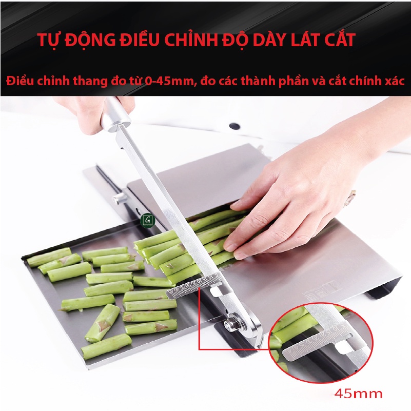 Dao Chặt Thịt Gà, Thái Đa Năng Cắt Thịt Đông Lạnh, KD0270, Thép 40CR14, BH5 Năm, Đổi Lỗi 3 Năm - Tặng Tay Mài Dao