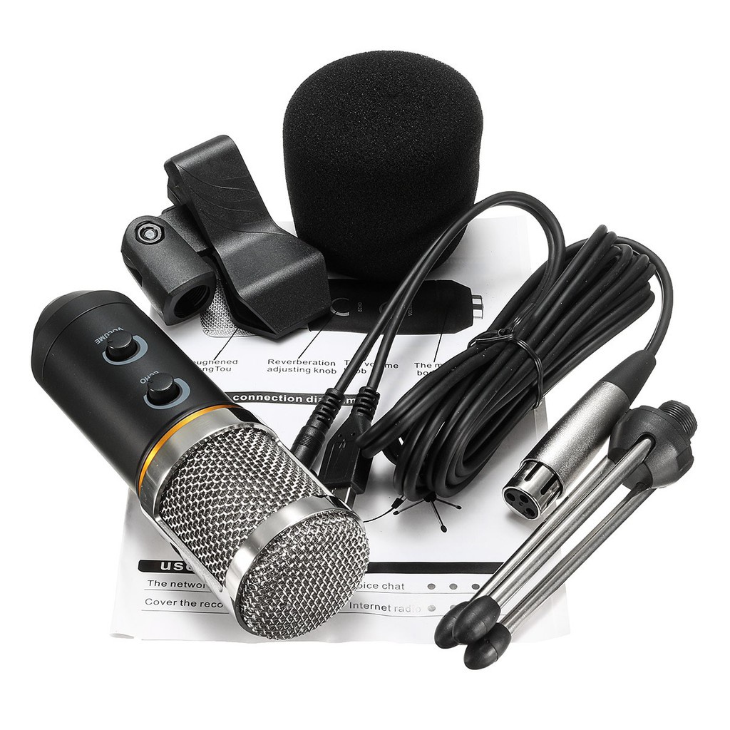 Micro thu âm Karaoke MKF200TL không cần Soundcard dc2886