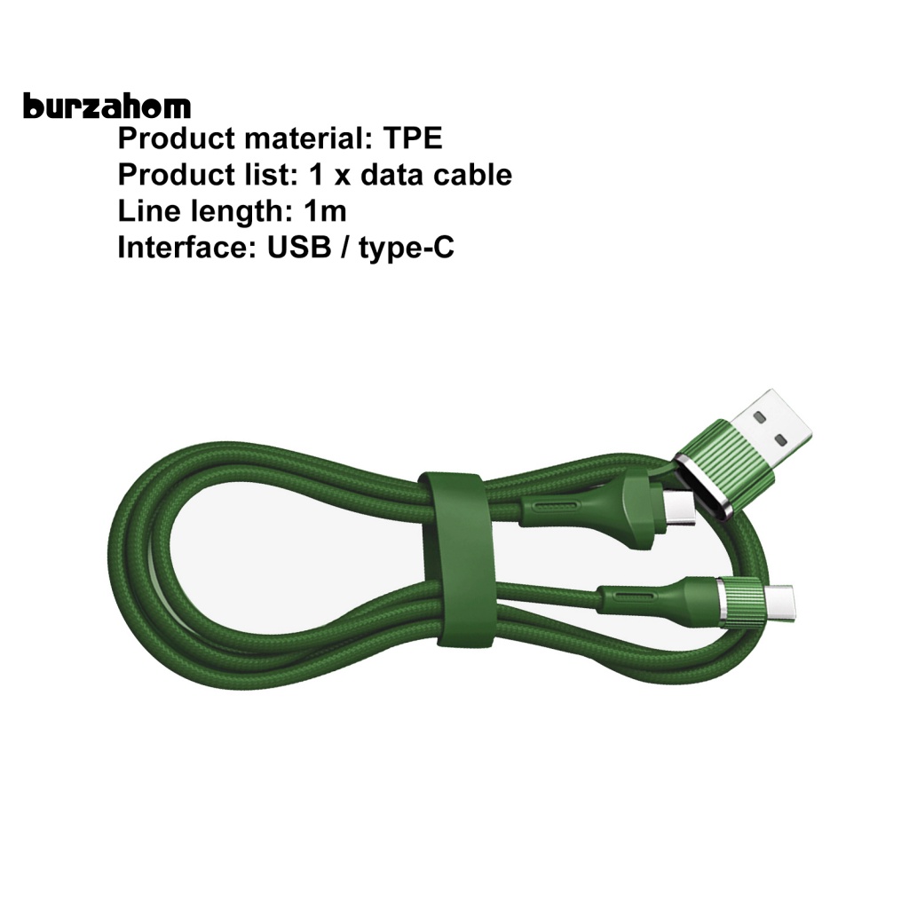 Dây Cáp Sạc Đồng Bộ Dữ Liệu USB Type-C Sang Type-C Chống Nhiễu