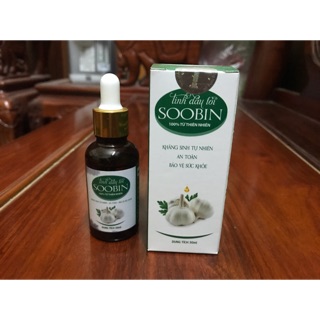 Tinh dầu tỏi SOOBIN - Kháng sinh tự nhiên cho mẹ và bé