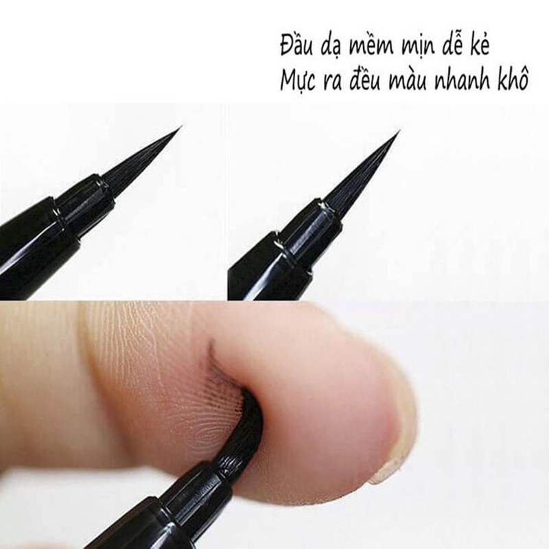 Bút kẻ mắt Hàn Quốc Cool Black Sponge siêu bám không thấm nước | BigBuy360 - bigbuy360.vn