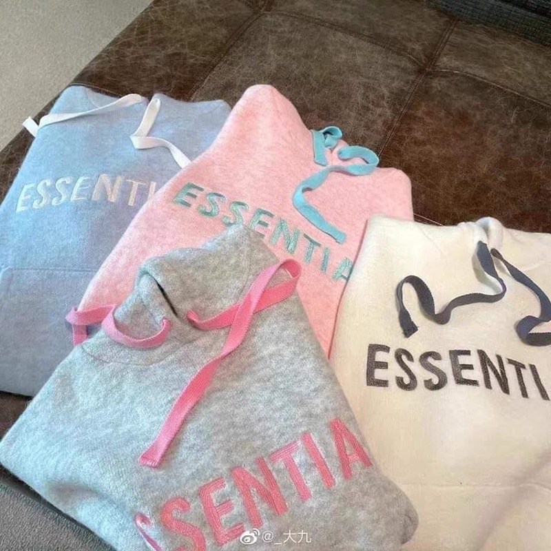ÁO HOODIE LEN ESSENTIALS