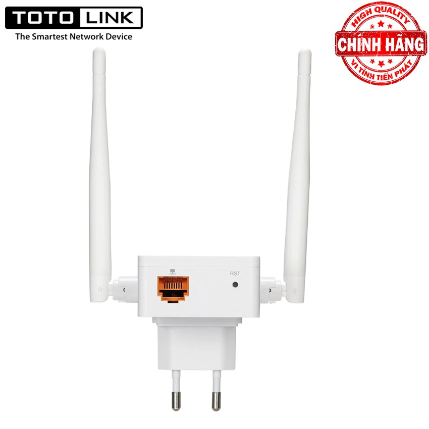 Bộ tiếp nối kích khuếch đại sóng WiFi ToToLink EX200 ( Repeater thu và phát sóng wifi làm cho sóng wifi mạnh hơn)