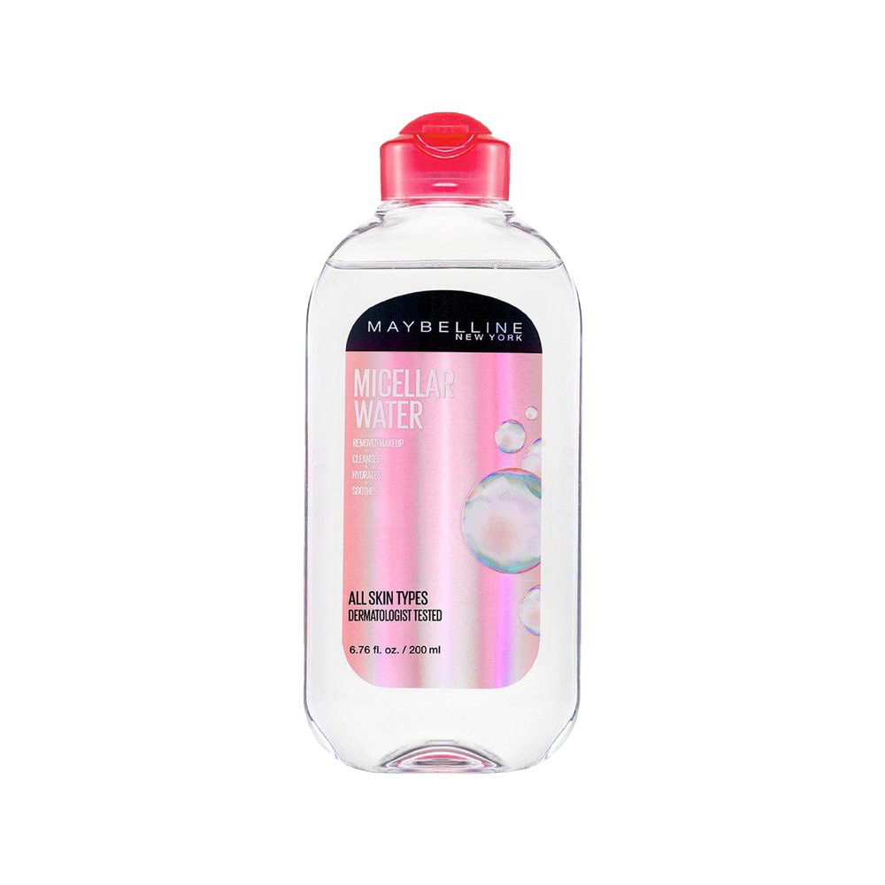 Nước Tẩy Trang Micellar Dưỡng Da Không Cồn 4 Trong 1 Maybelline New York Micellar Water 4-in-1 400ml