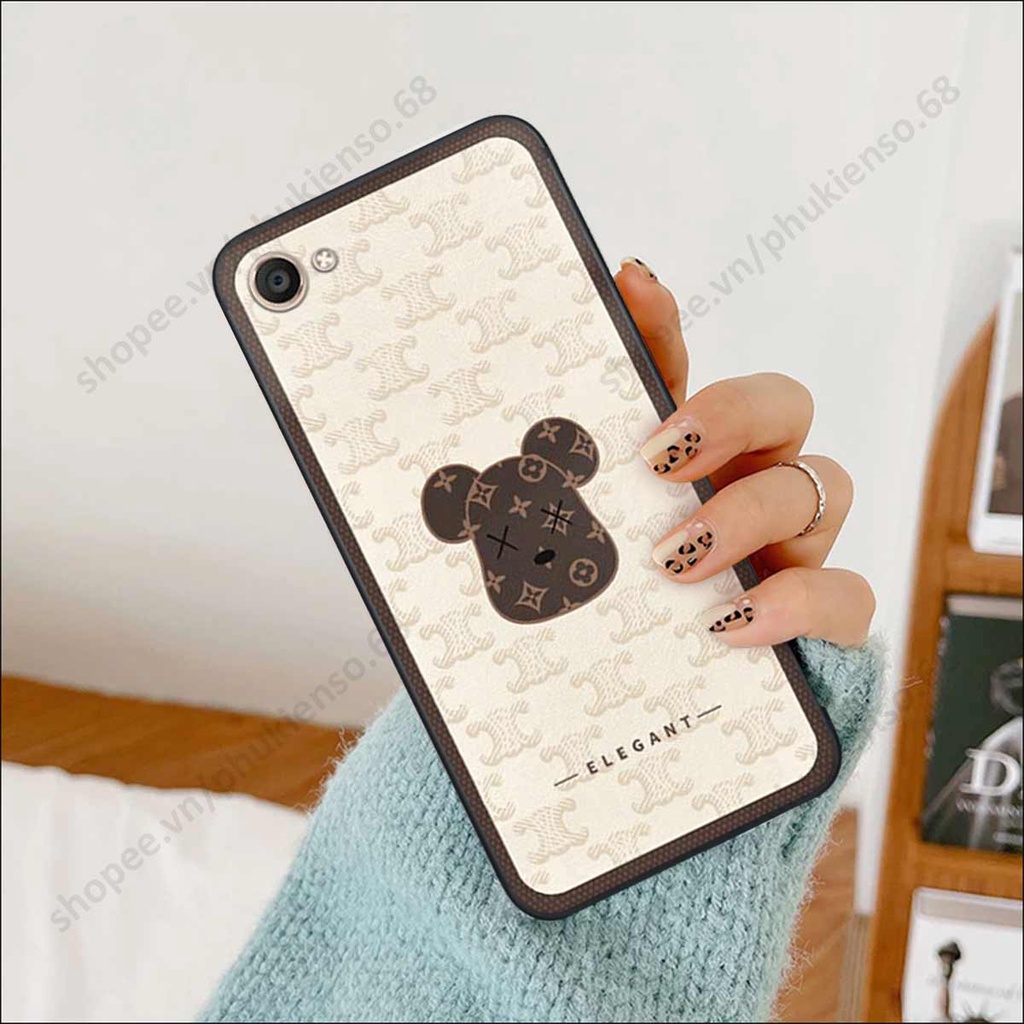 Ốp lưng điện thoại Vivo V5 / V5 Plus / Y67 elegant, gấu be@rbrick cao cấp, vỏ ốp rẻ đẹp