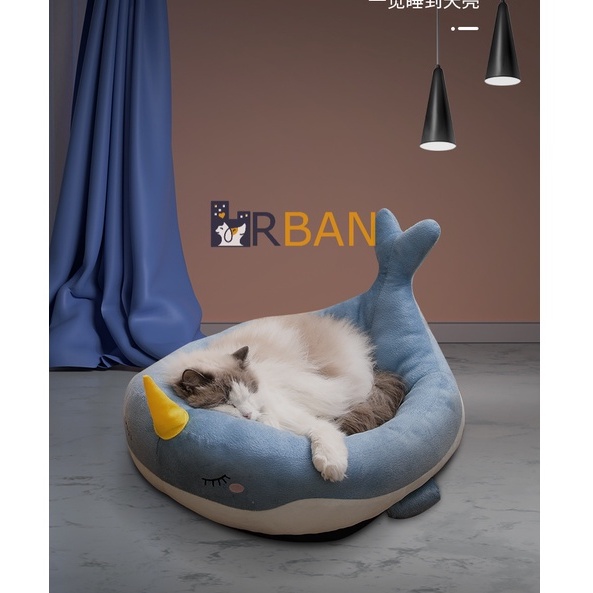 𝗨𝗿𝗯𝗮𝗻_𝗖𝗿𝗮𝘇𝘆 𝗽𝘂𝗽𝗽𝘆_đệm/ổ nệm ngủ hình dáng vui nhộn cho thú cưng