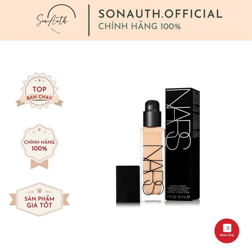 Kem nền Nars Natural Radiant Longwear Foundation 30ml