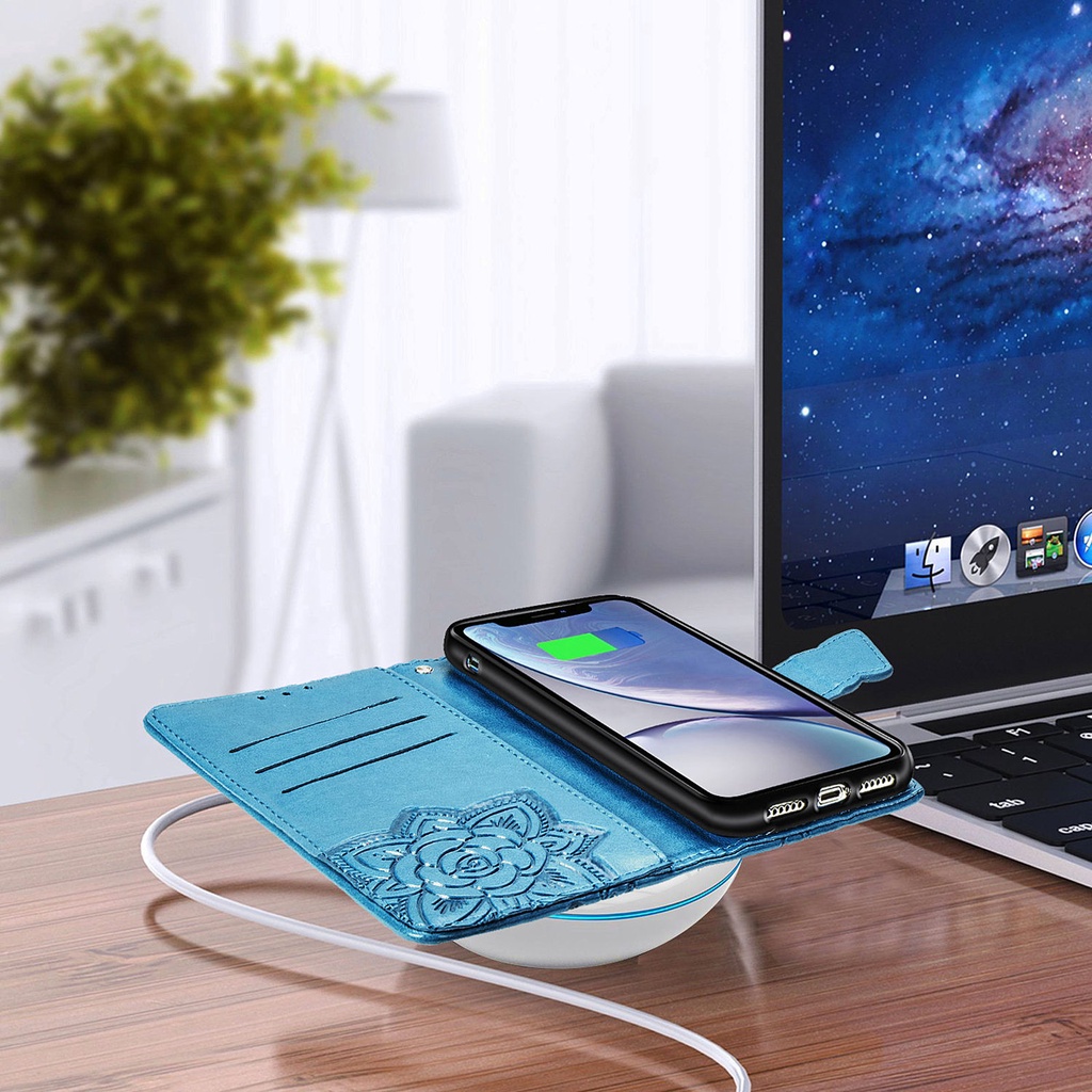 Bao Da Điện Thoại Nắp Lật Từ Tính Chống Sốc Có Ngăn Đựng Thẻ Cho OPPO Reno 7 Z SE Pro 5G Reno7 Reno7Z Reno7SE Reno7Pro