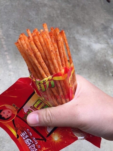 1 BỊCH 50 GÓI TĂM CAY ĐỎ SIÊU NGON