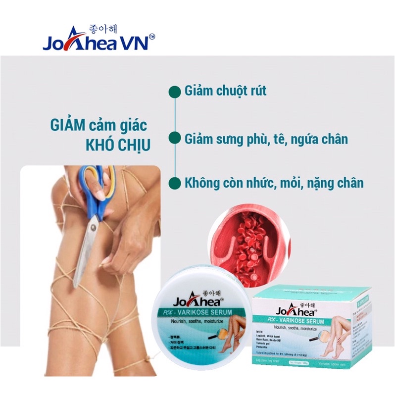 Giãn tĩnh mạch chân JoAhea VARIKOSE SERUM