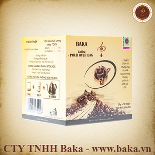Cà Phê Phin Túi Lọc Baka (Hộp)