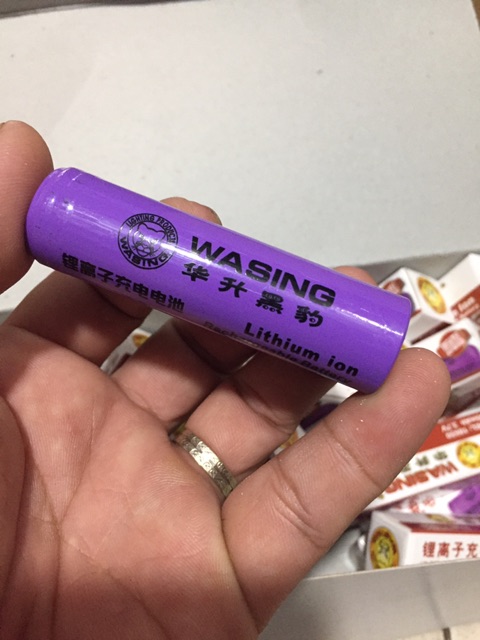 Pin sạc đèn 3.7V chính hãng 100% WASING
