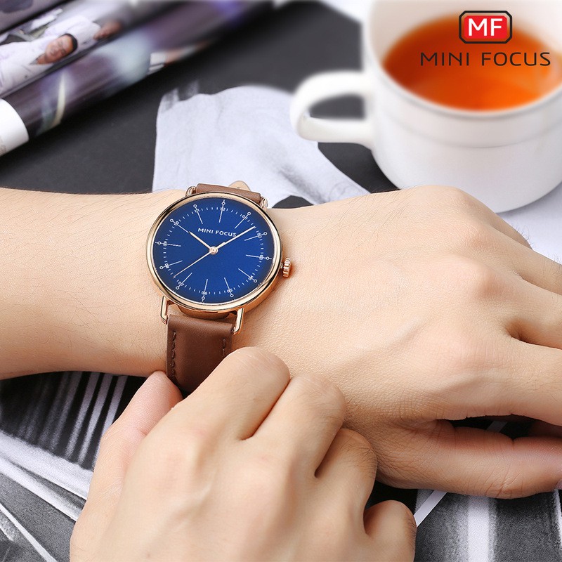 ✅ [CHÍNH HÃNG] Đồng Hồ Nam QMini Focus MF0056G - Tặng Vòng Tỳ Hưu - Phong Cách Classic Sang Trọng, Lịch Lãm