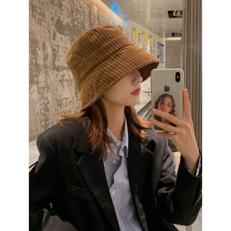 Nón Bucket Nhung Tăm Xuân Hè 2023