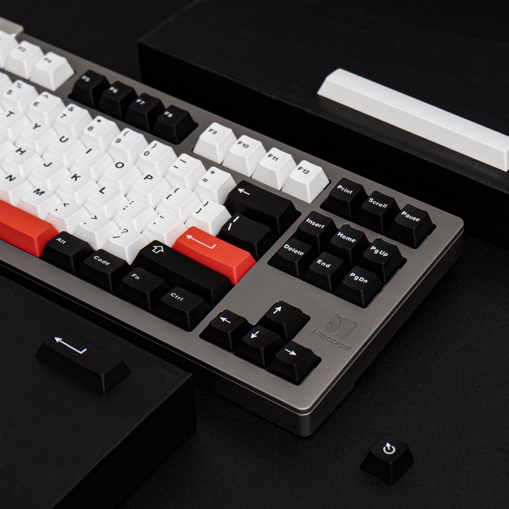 Bộ nút bàn phím cơ Keycap Cherry WOB BOW - ABS Doubleshot - 253 phím