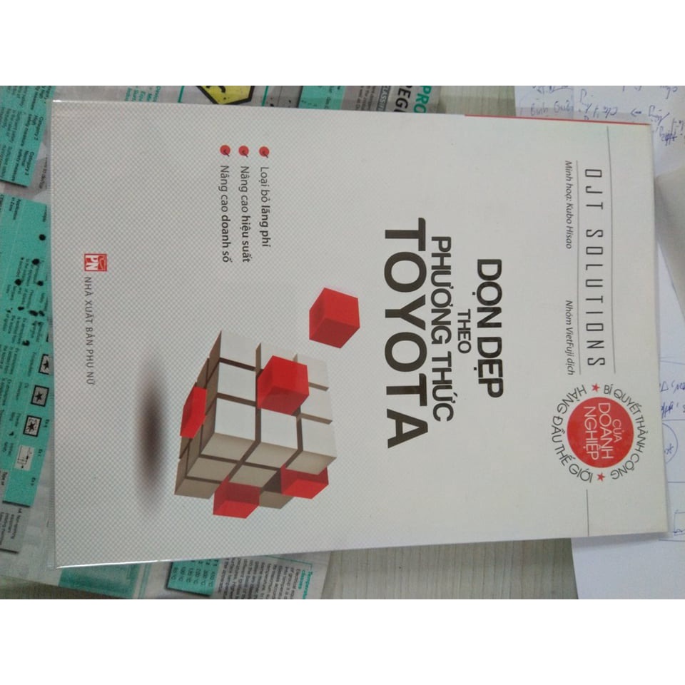 Sách- Dọn Dẹp Theo Phương Thức Toyota