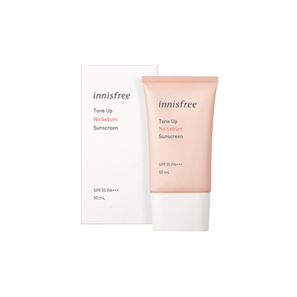 Kem chống nắng mới toe nhà INNISFREE TONE UP NO SEBUM