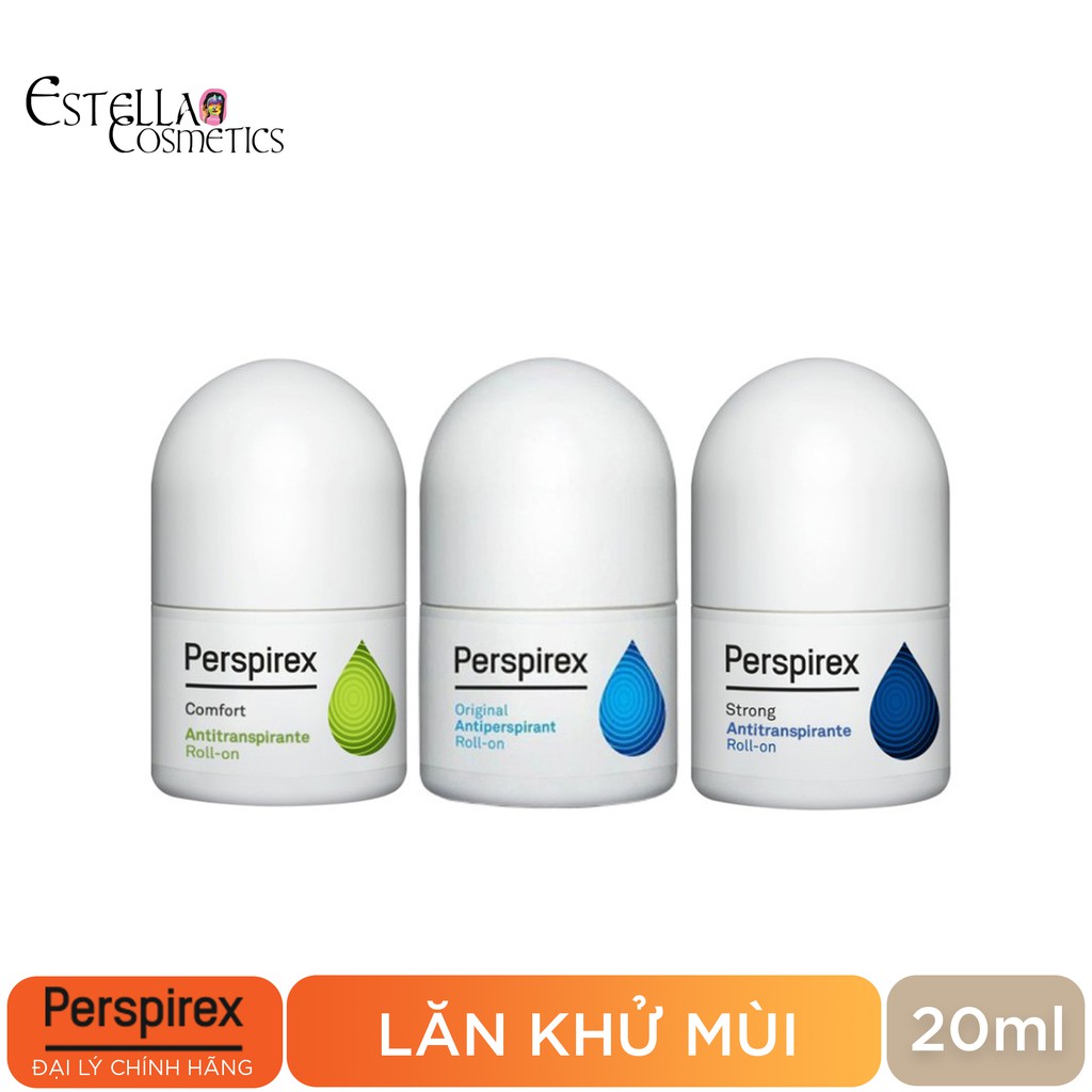 [Mã COS2704 giảm 8% đơn 250K] Lăn Khử Mùi Perspirex 20ml