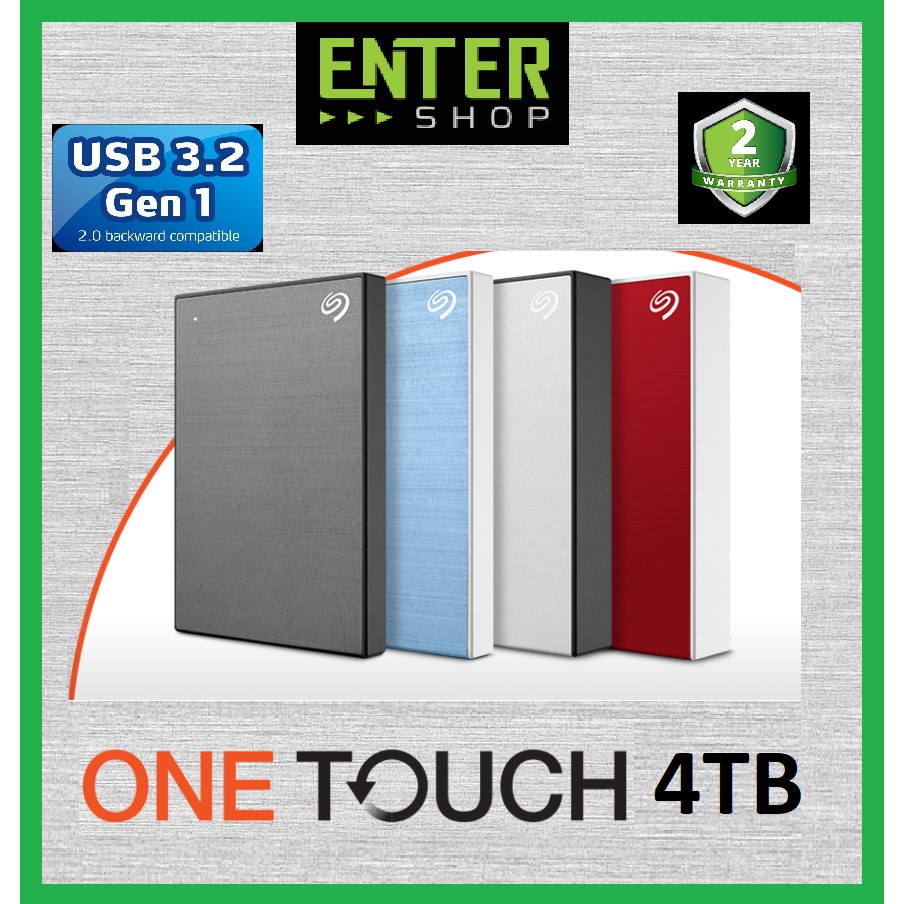 ổ cứng di động Seagate One Touch 4TB USB 3.2 tặng kèm túi chống sốc