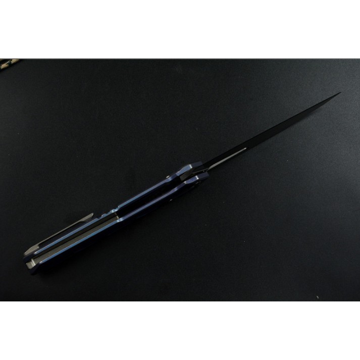 Dao bếp gấp Tacray/ Noc Chef DT03 cán titanium lưỡi thép VG10