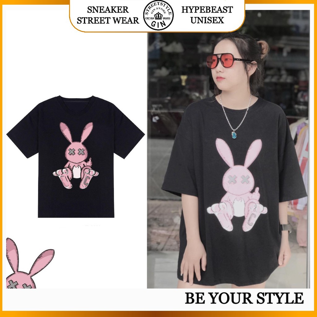 ÁO THUN TAY LỞ BAD RABBIT - GIN STORE