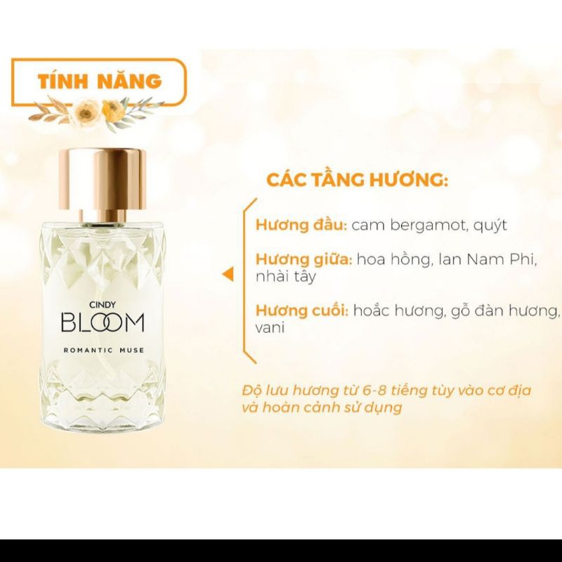 Nước hoa Cindy Bloom– Romantic Muse 50ml