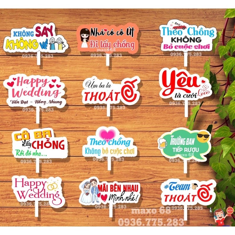 Hashtag đám cưới - MIỄN PHÍ thiết kế theo yêu cầu