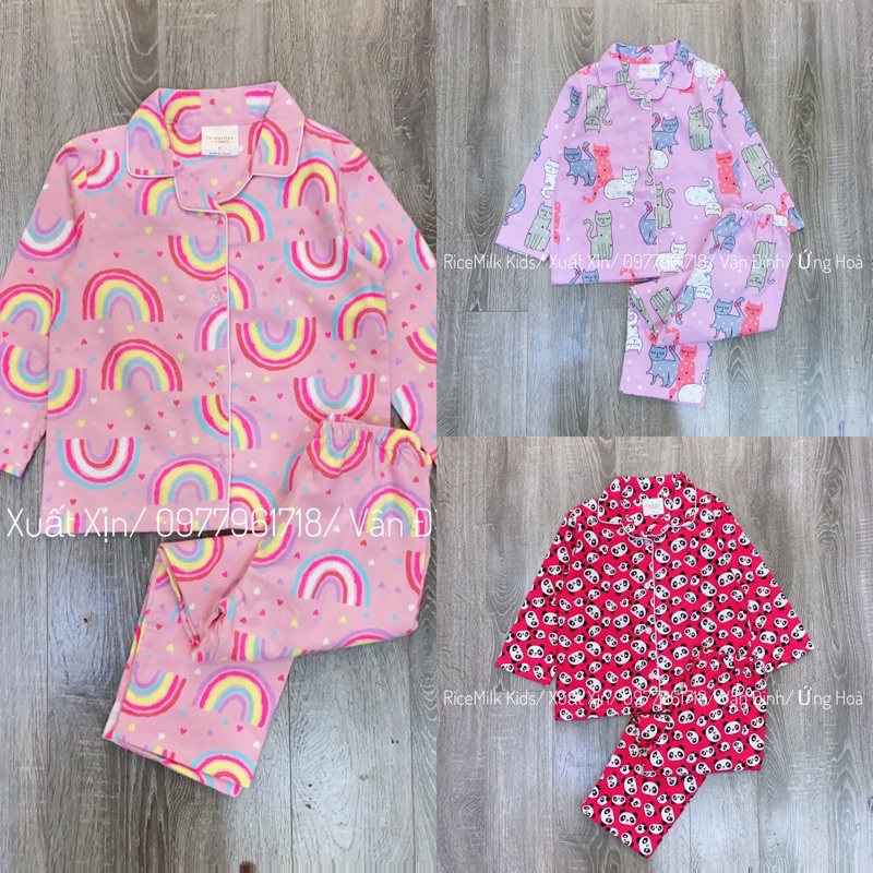 Bộ pyjama xuất dư xịn 1