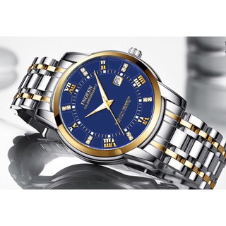 Đồng hồ nam FNGEEN Dây kim loại doanh nhân + Tặng hộp đồng hồ + Pin