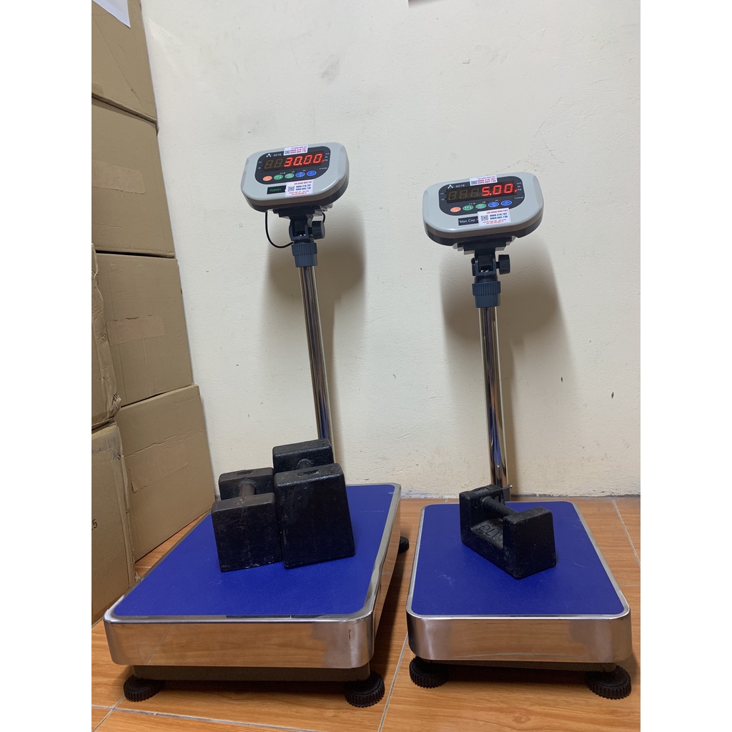 Cân Bàn Điện Tử YAOHUA  100kg/150kg/200kg/300kg/500kg/60kg A501E. Bàn Cân INOX