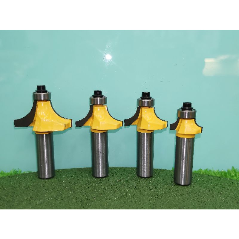 Mũi phay gỗ bo cạnh góc tròn R cốt 12.7mm