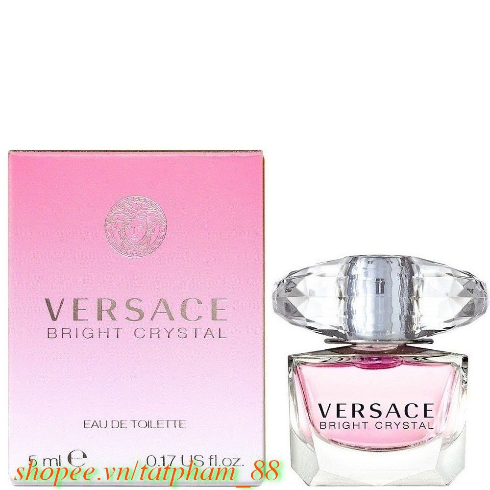 Nước Hoa Nữ 5ml Versace Bright Crystal 100% chính hãng, TAT cung cấp & bảo trợ.