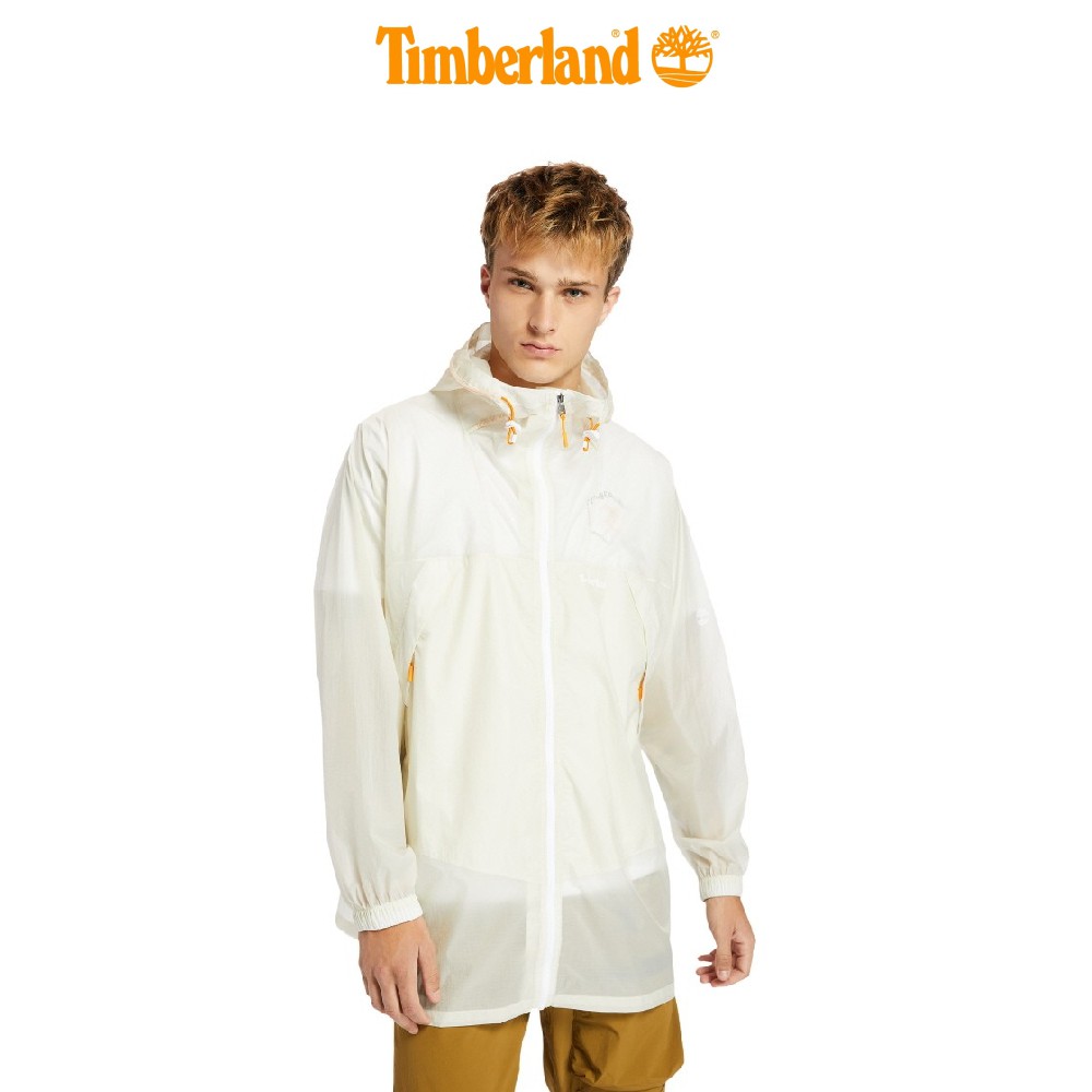 Áo Khoác Đi Mưa Nam Field Trip Lightweight Waterproof Poncho Màu Trắng Timberland TB0A2CZ514