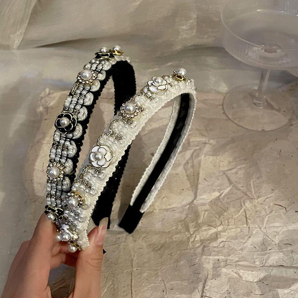 Băng Đô Cài Tóc Hình Hoa Trà Ngọt Ngào Cho Nữ