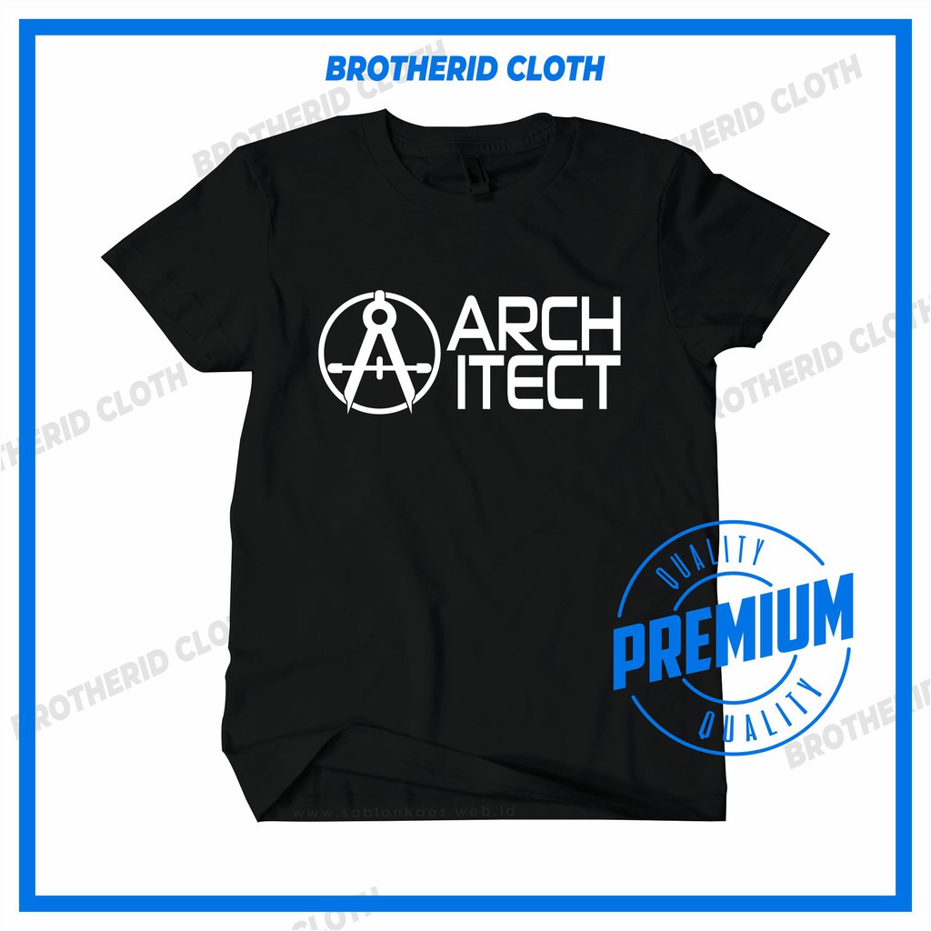 Áo Thun In Họa Tiết Architect Logo 2 Distro Combed 30s