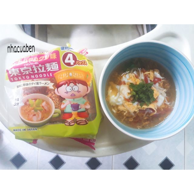 MÌ TÔM TOKYO NOODLES NHẬT BẢN CHO BÉ ĂN DẶM