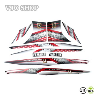 Bộ tem xe Taurus 2009 màu đỏ