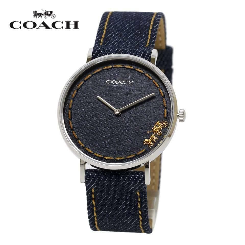 Đồng hồ nữ Coach xanh