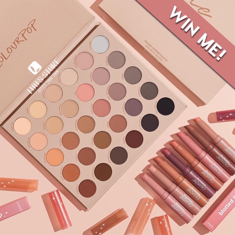 Bảng Phấn Mắt Colourpop Gone Matte