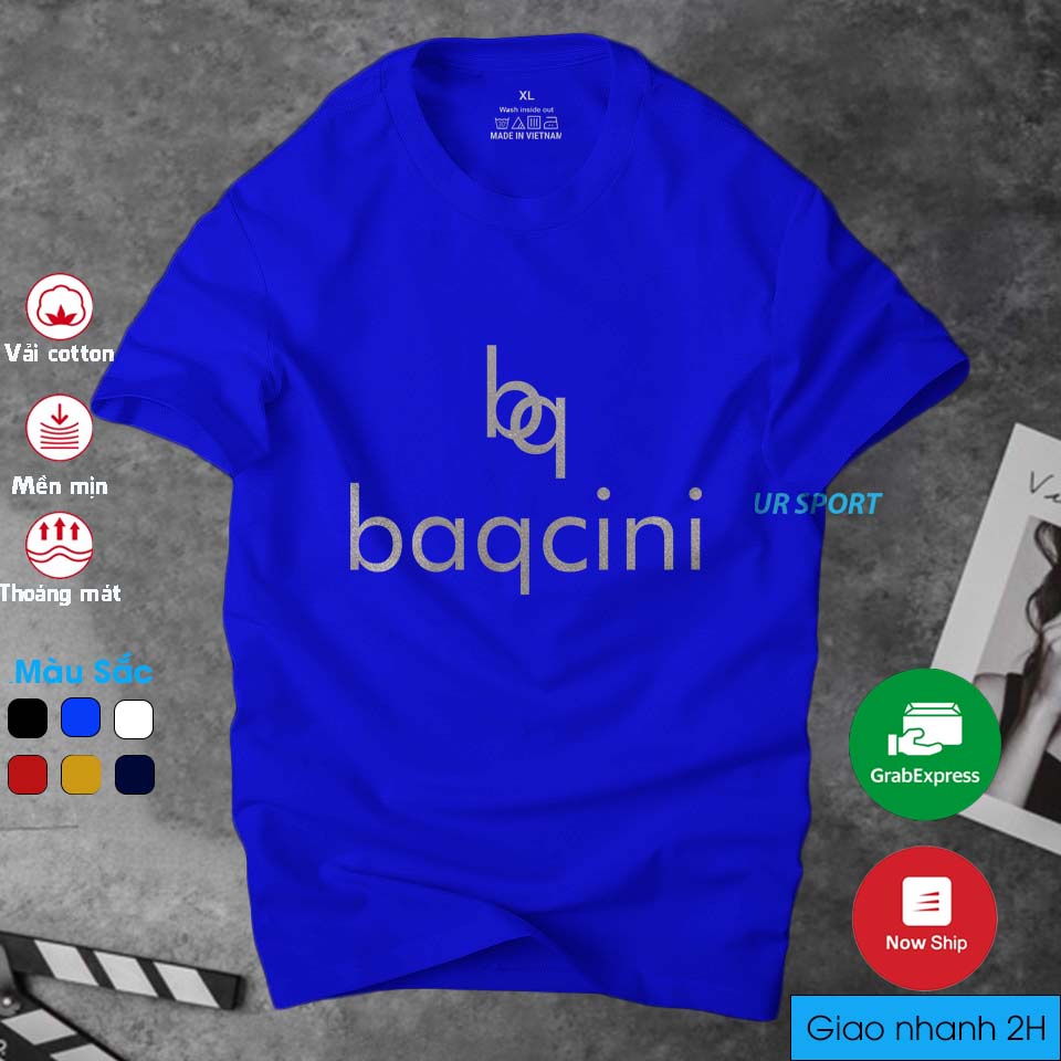 Áo thun nam cổ tròn bq thời trang cá tính, chất vải cotton 4 chiều cao cấp thoáng mát