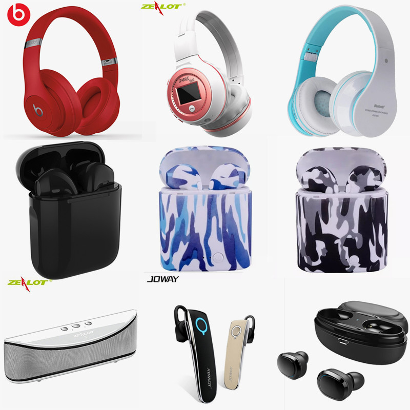 Tai Nghe Bluetooth Không Dây Chất Lượng Cao Kèm Phụ Kiện