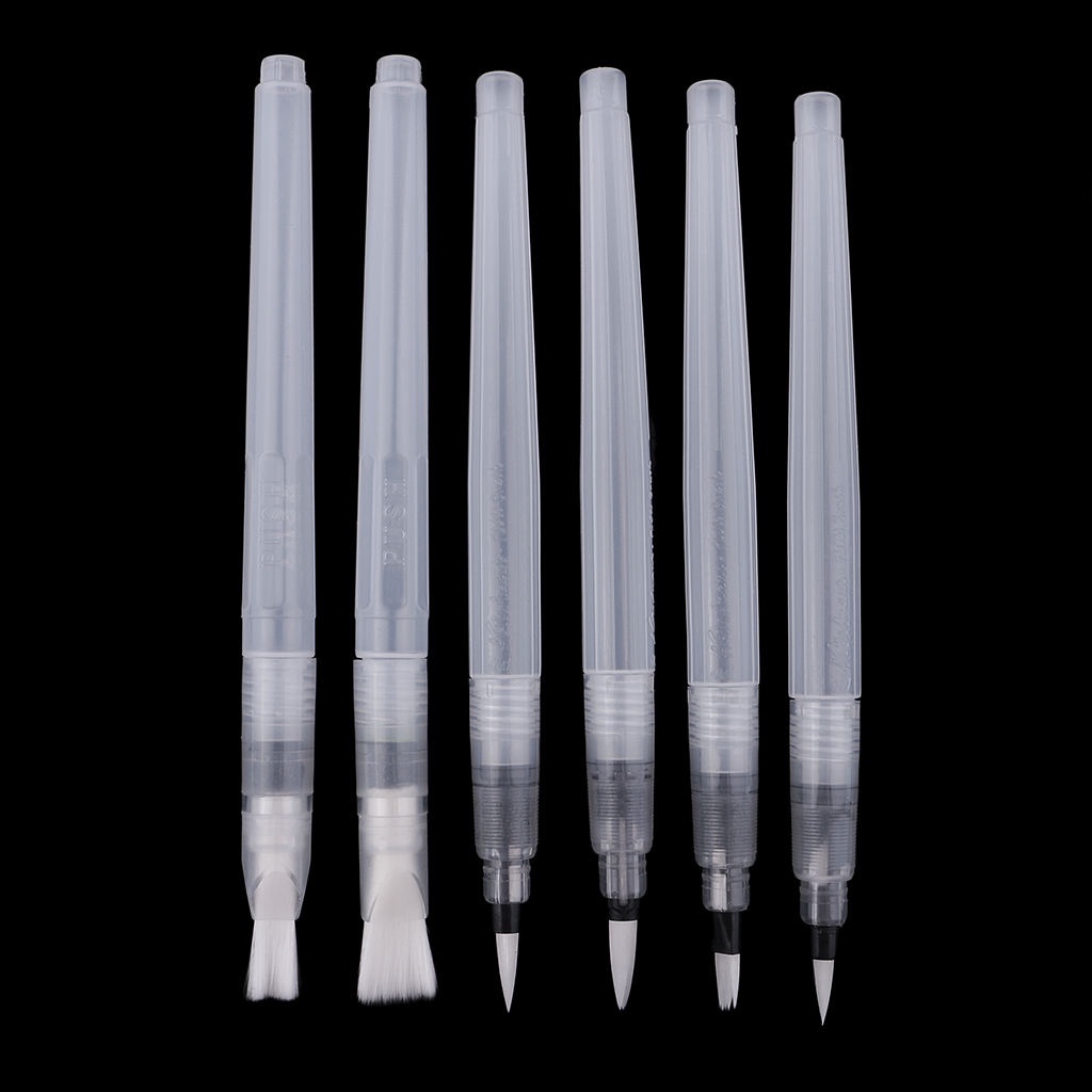 Set 6 Cọ Vẽ Màu Nước Mềm Mại Dành Cho Họa Sĩ