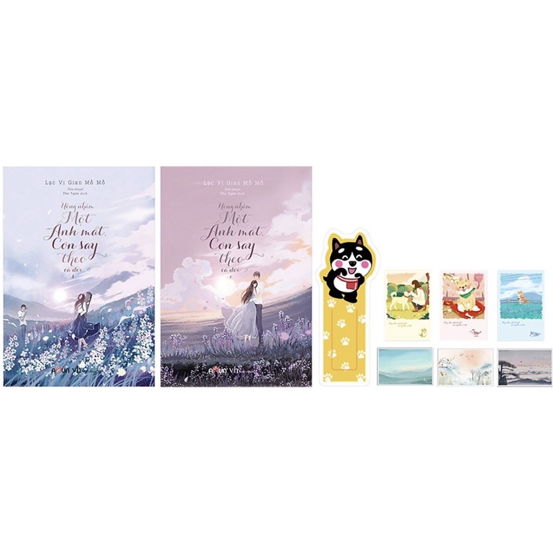 NOTEBOOK SỔ TAY “UỐNG NHẦM MỘT ÁNH MẮT, CƠN SAY THEO CẢ ĐỜI” - LẠC VI GIAN MỖ MỖ
