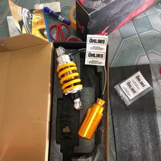 Phuộc Ohlins Ex bình dầu pát bắt vô gác chân như zin